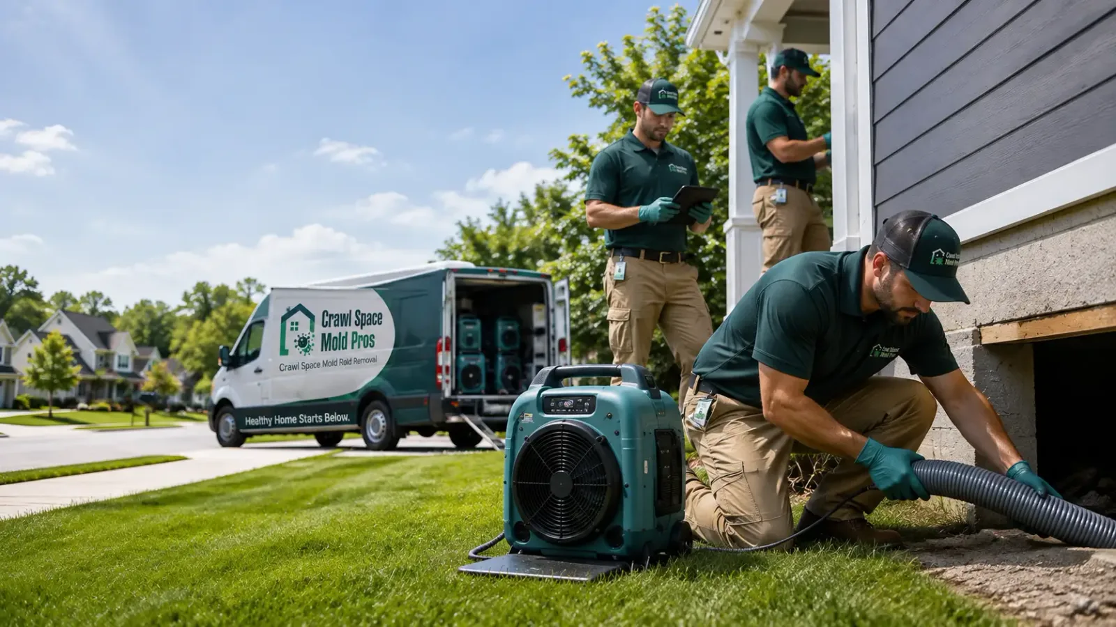 Crawl Space Mold Removal in Dundee, NY